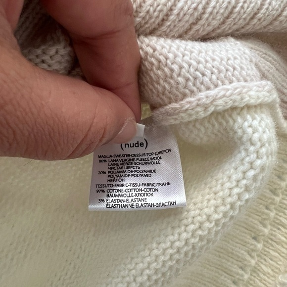 Mixed Media Turtleneck Sweater - Picture 12 of 15